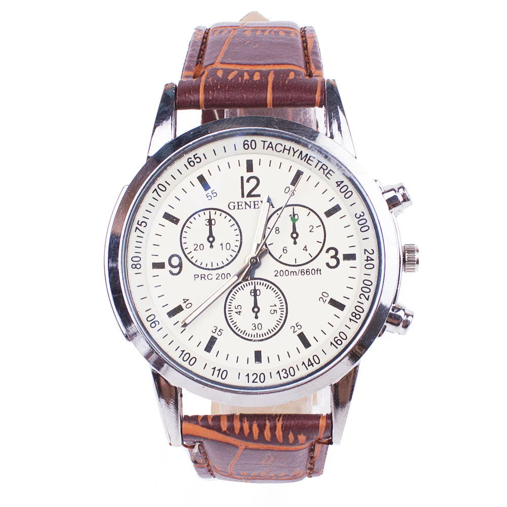 Blue Light Glass Wrist Watch Men Watches - Image 8