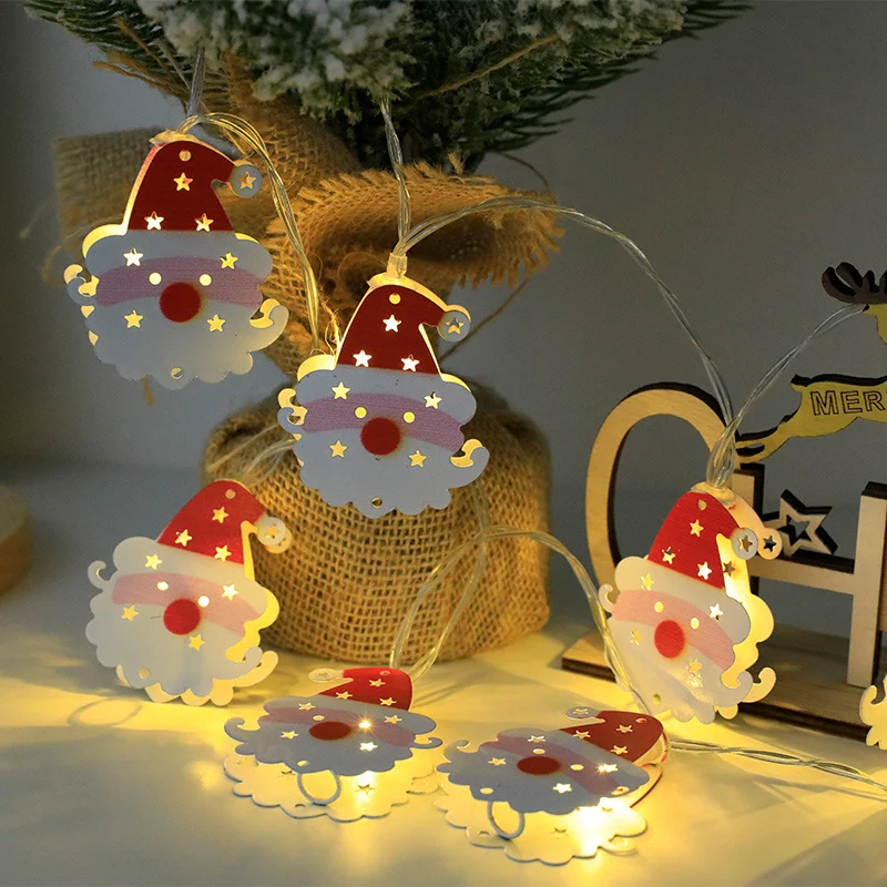 Christmas LED Light String Santa Claus Elk Snowman Xmas - Image 10