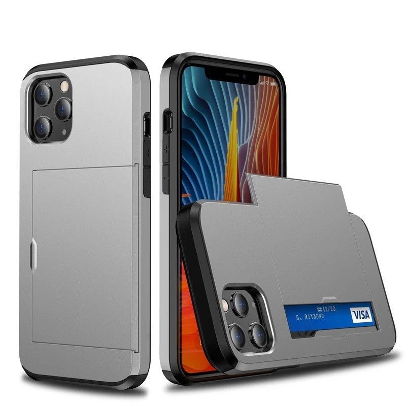 Mobile Phone Case Sliding Cover Card Two-in-one - Image 9