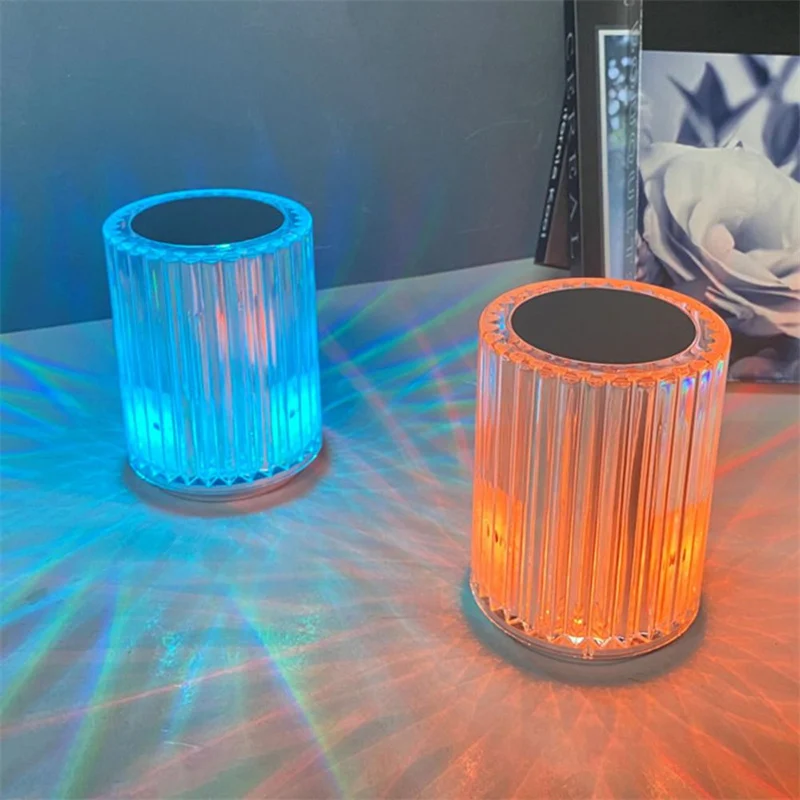 Crystal Lamp Table Lamp Atmosphere Creative Line Small - Image 5