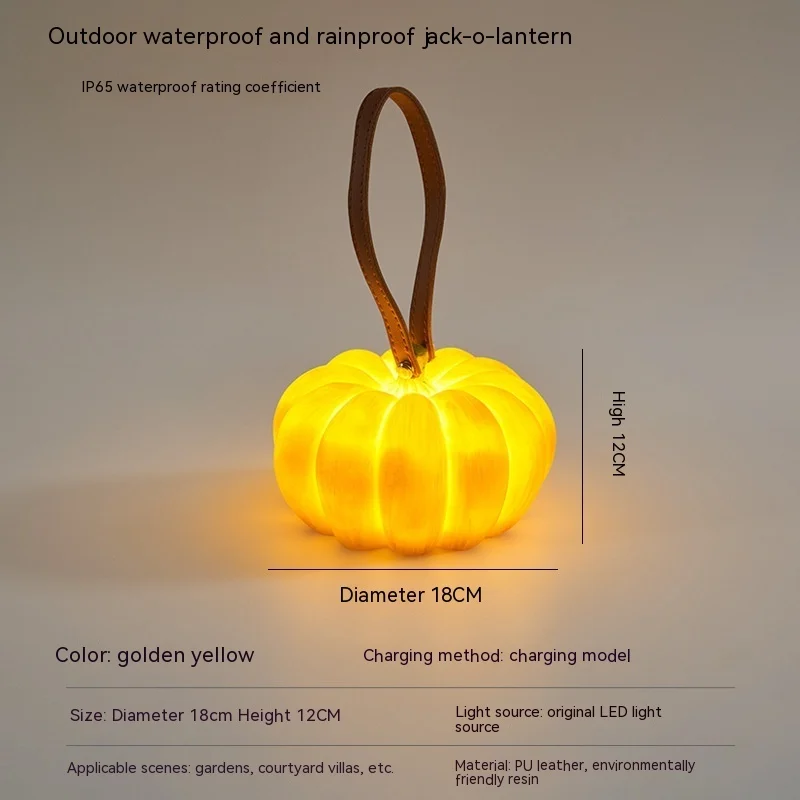 Outdoor Solar Pumpkin Lights Rural Farm Creative - Image 6