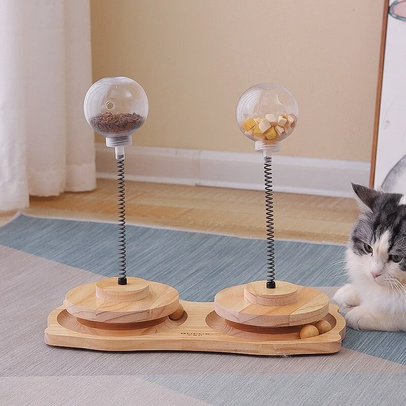 Cat Treats Dispenser Cat Treat Dispenser Toy Catnip Cat - Image 6
