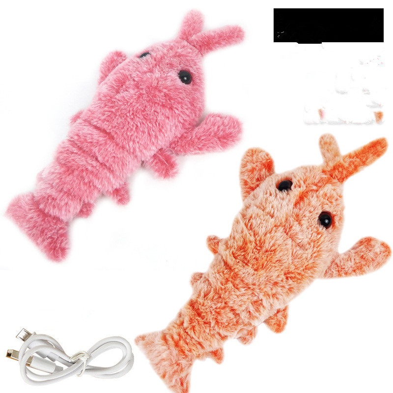 Pet Toys Electric Jumping Shrimp USB Charging - Image 3
