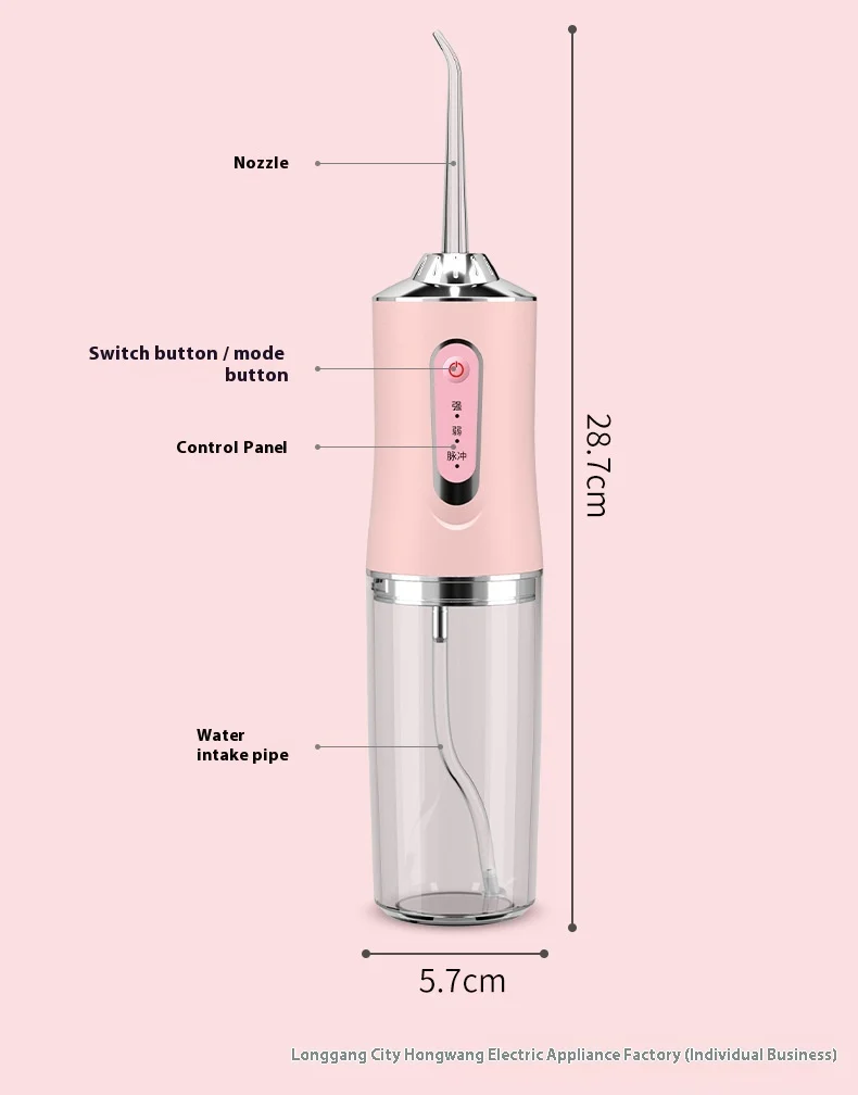 Electric Water Flosser Portable Household Water Flosser