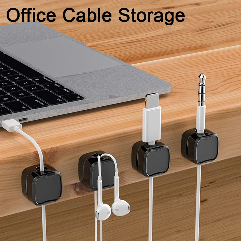 Magnetic Under-Desk Cable Clips - Image 8
