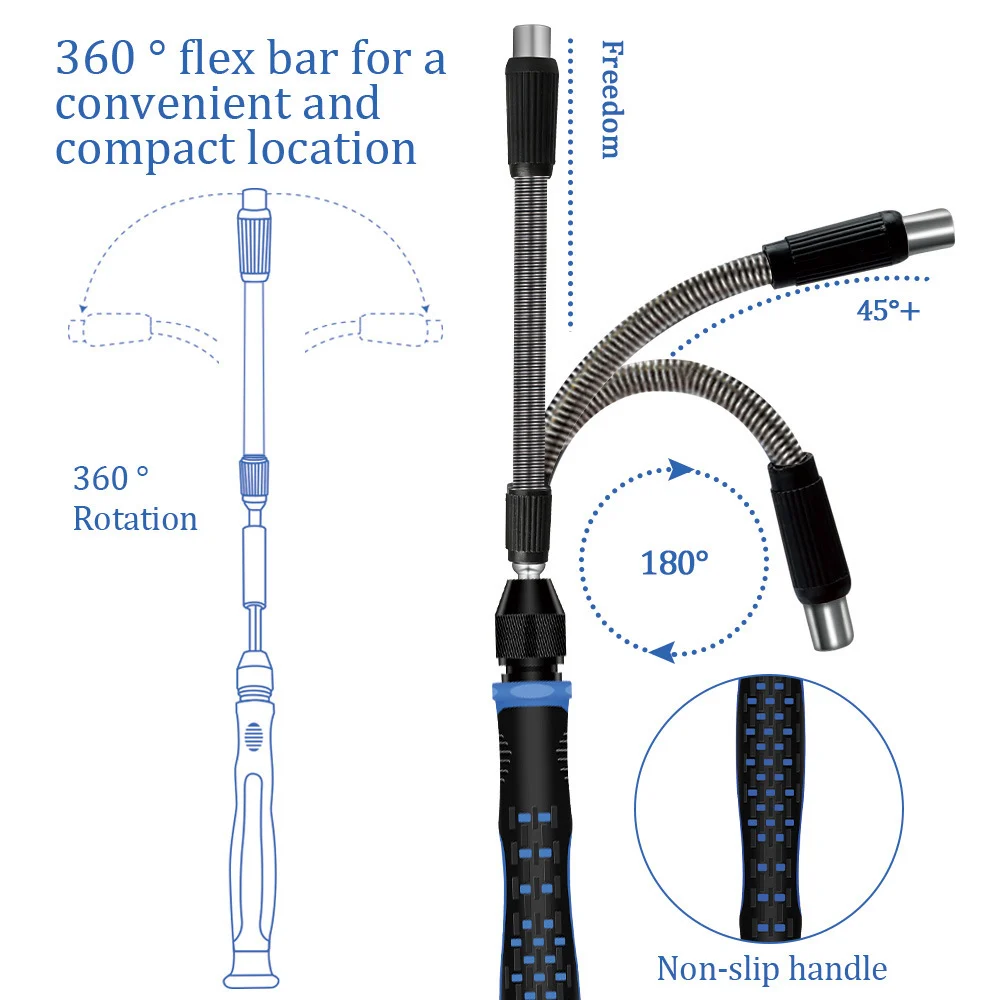 170 Piece Screwdriver Set Multi Function Repair - Image 2