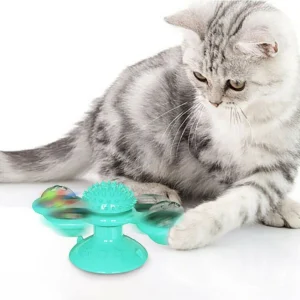 Windmill Cat Toys Cute Rotating Interactive Cat Toy -