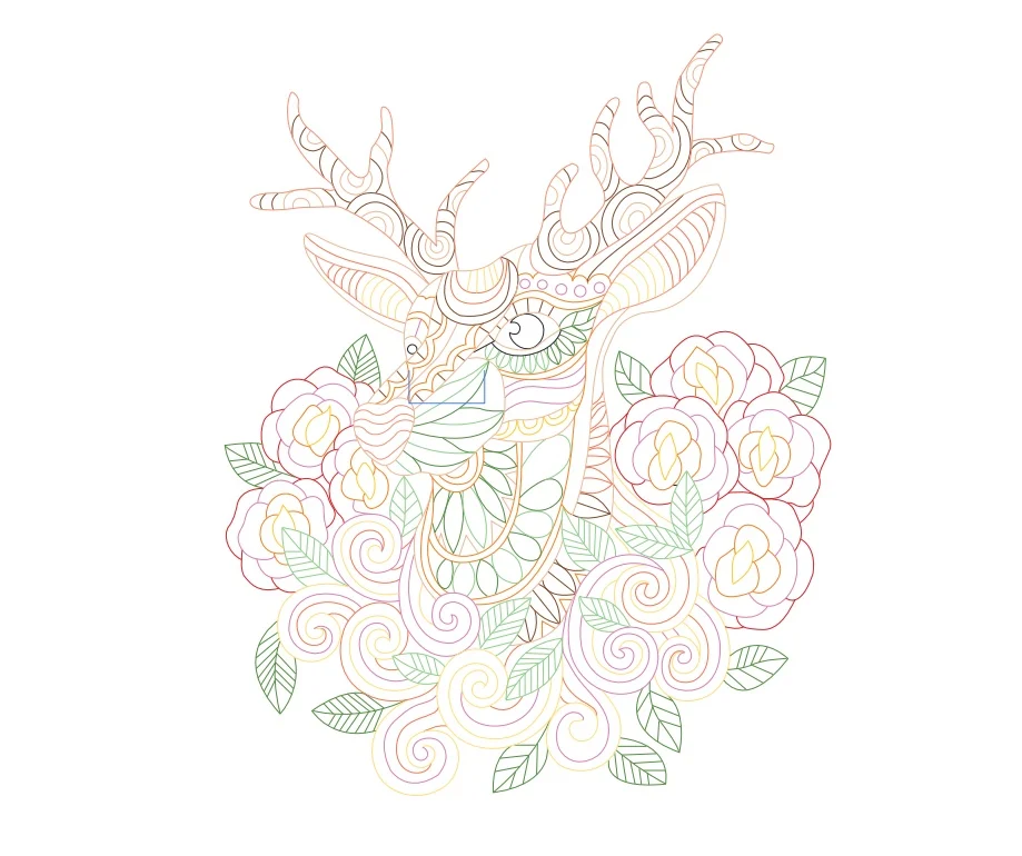 Quilted Paper Painting Material Package Slot Series - Image 7