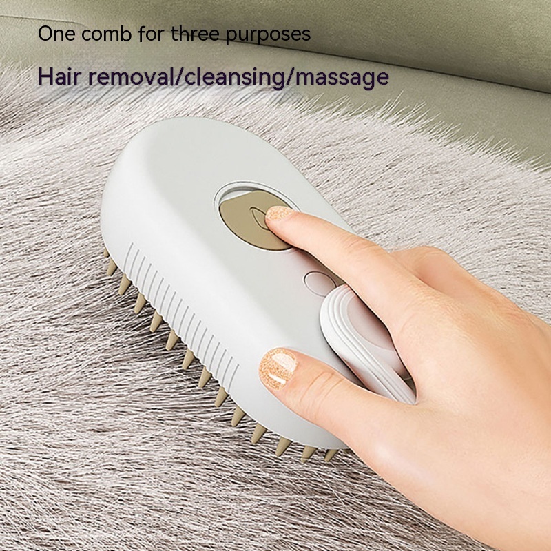 Cat Steam Brush Steamy Dog Brush 3 in 1 Electric Spray - Image 8