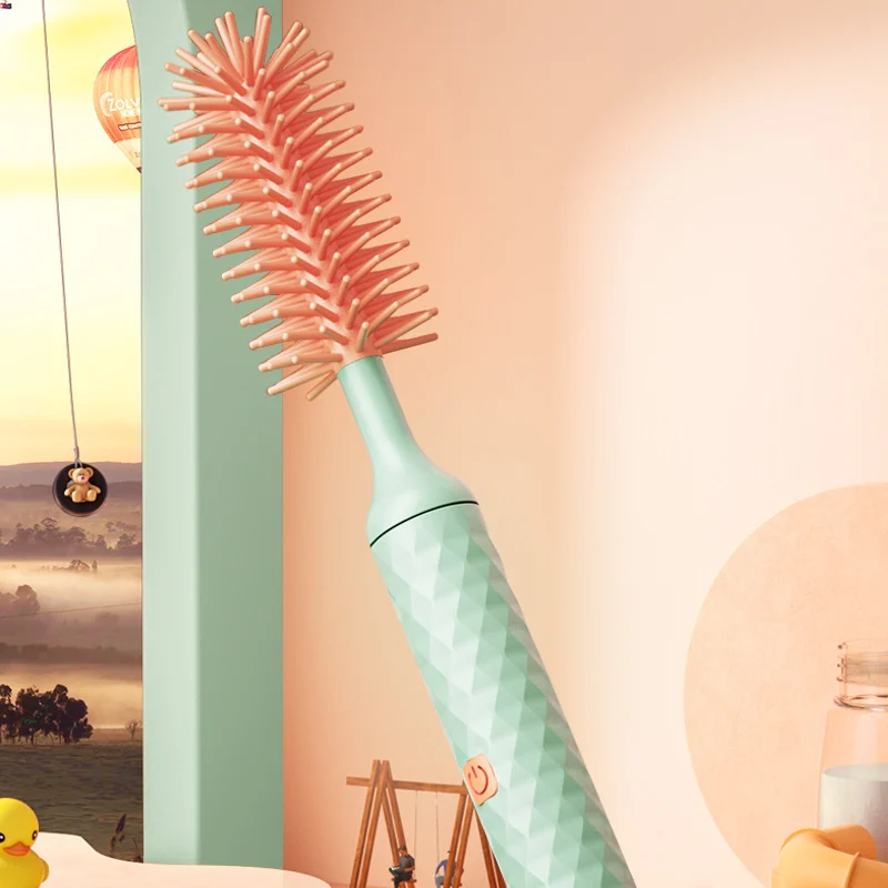 Electric Silicone Bottle Brush 360 Degree Rotating Baby - Image 3