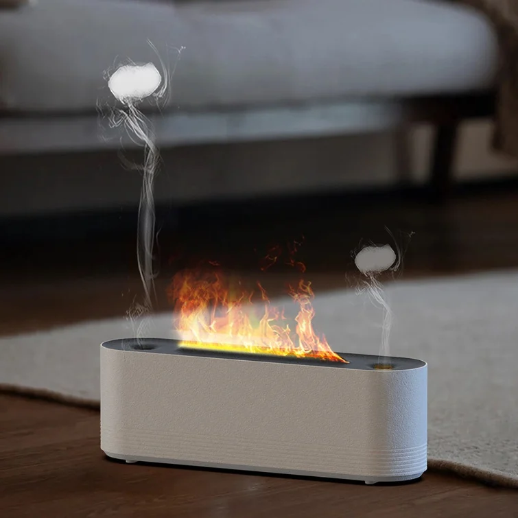 Flame Air Humidifier Ultrasonic 7 Colors Aroma Diffuser - Image 8