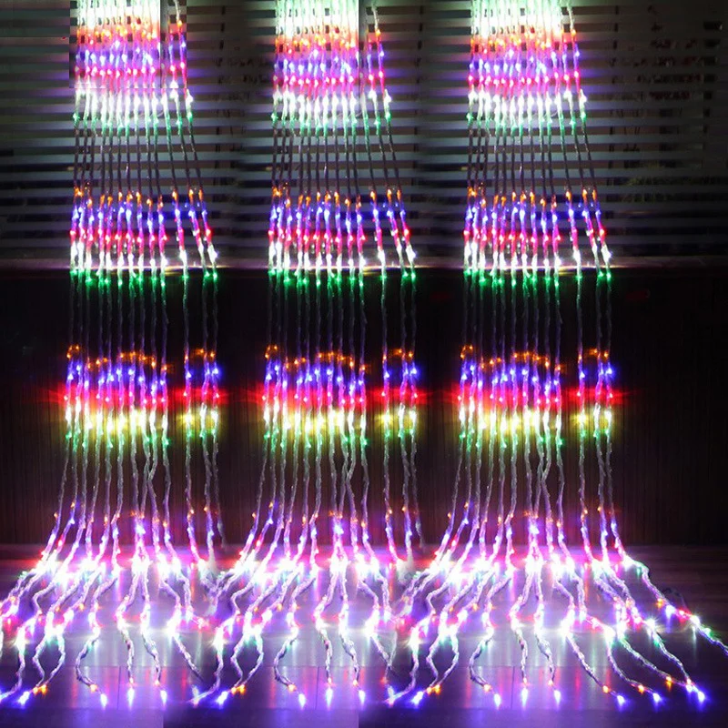 Outdoor Background Layout of Net Lights and Water - Image 2