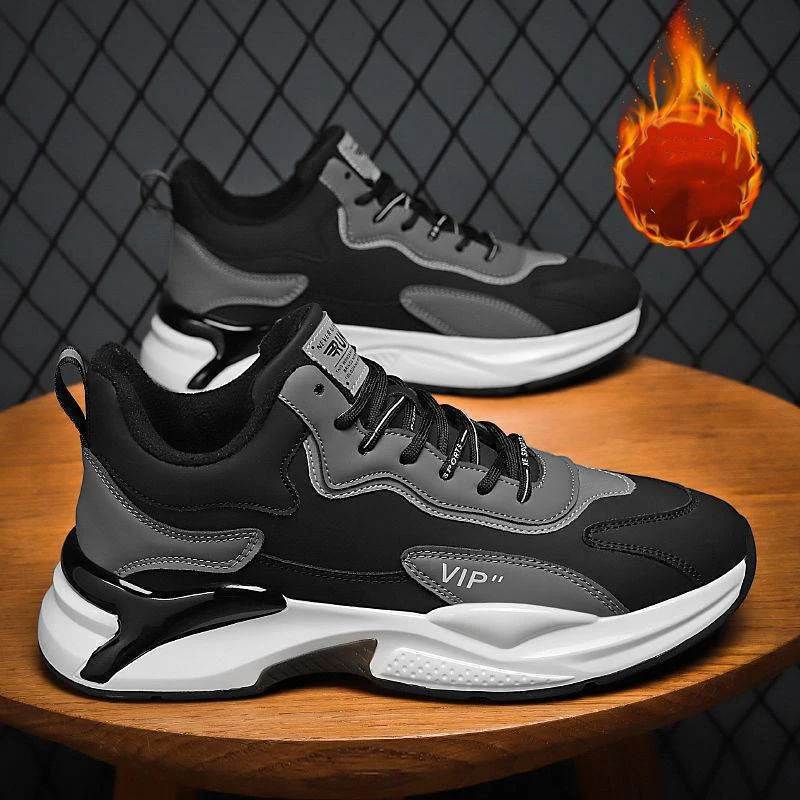 Fashion Black White Sneakers Casual Outdoor Lightweight - Image 10