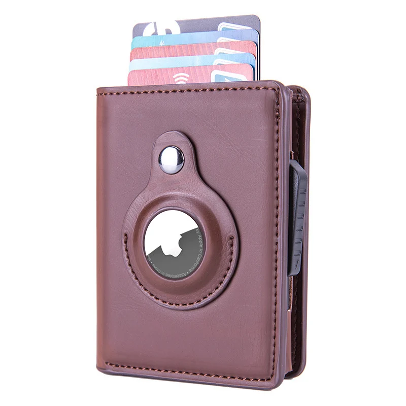 Rfid Card Holder Men Wallets Money Bag Male Black Short - Image 10