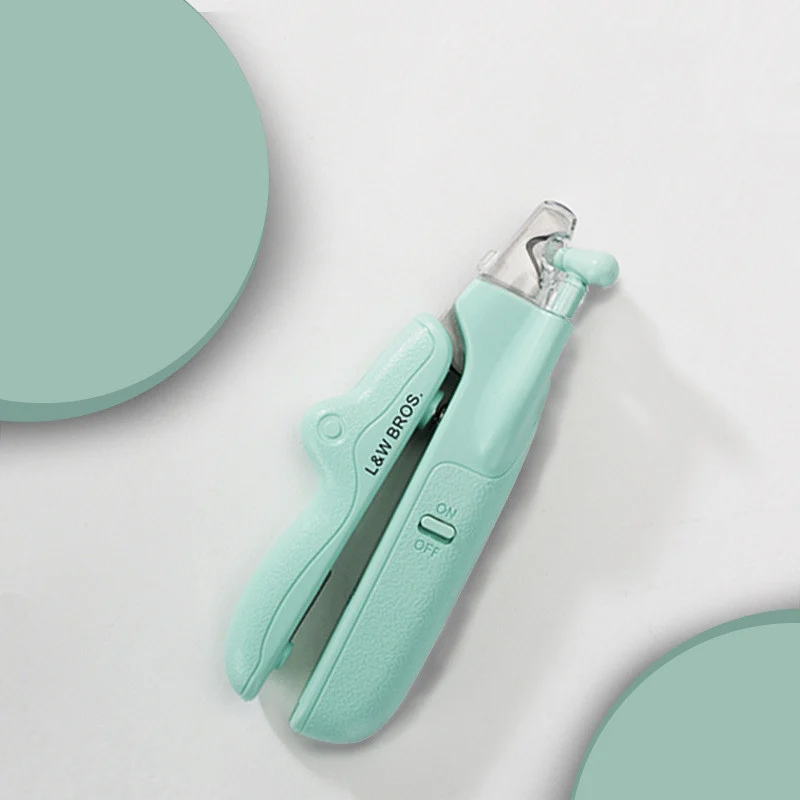 Pet Nail Clippers with LED Light Dogs Cat Nail Scissors - Image 10