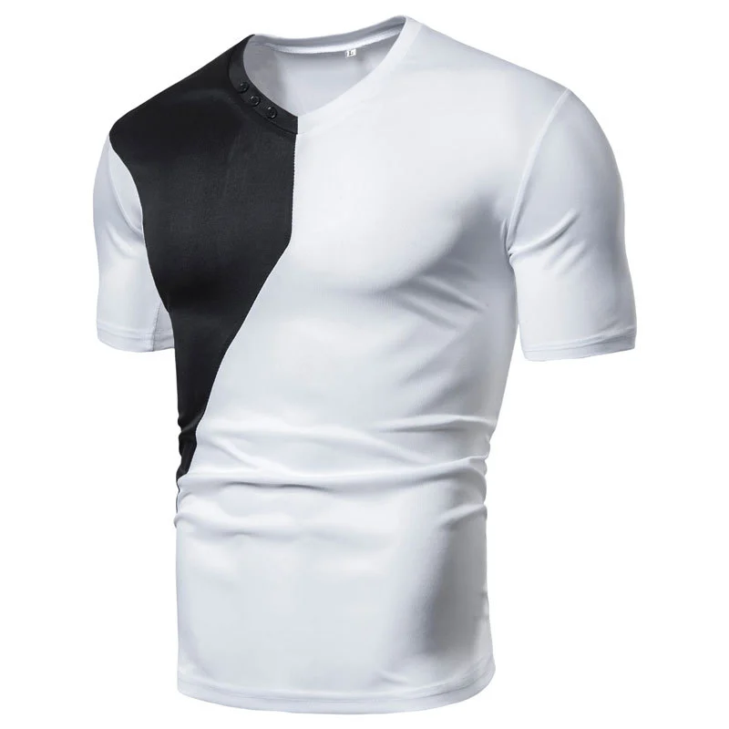 Men's Short Sleeve Tees Shirt Men Casual T Shirts - Image 5