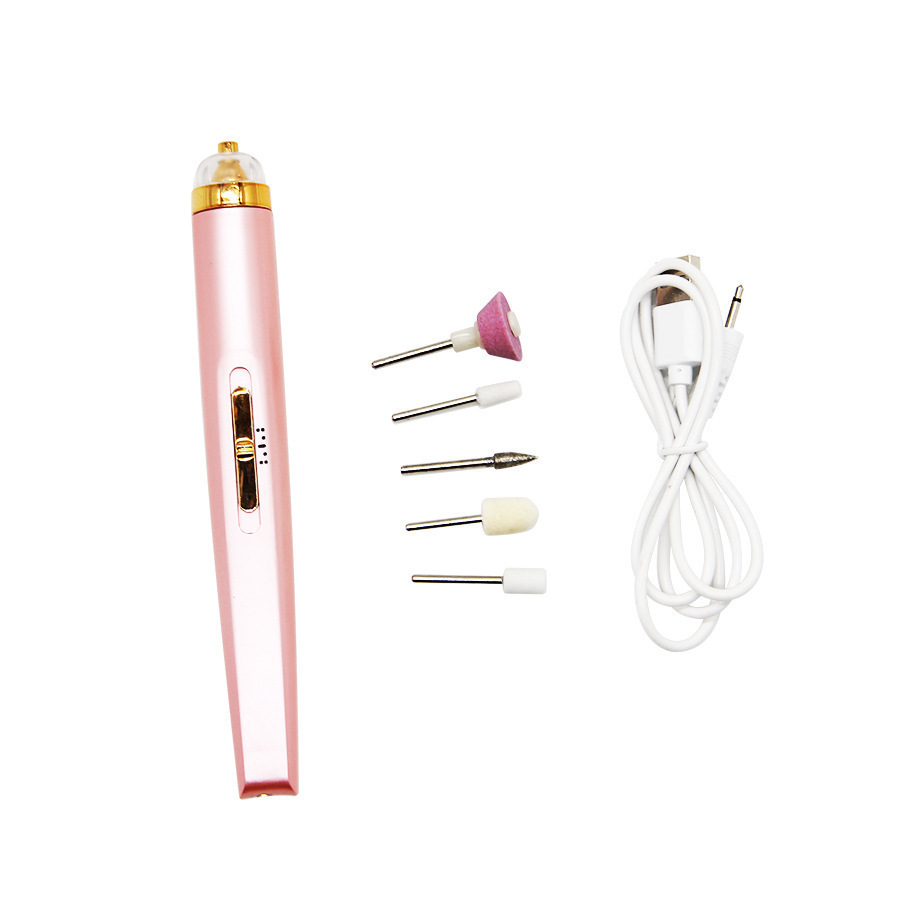 5in1 Manicure Machine Set Electric Nail Drill Polisher - Image 5