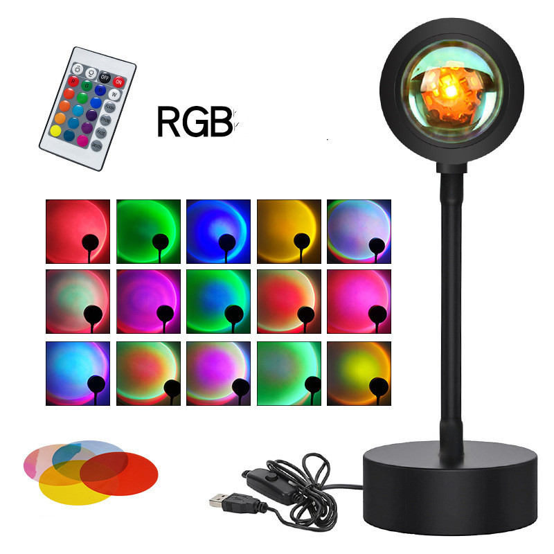 Sunset Projection Lamp – Ambient Mood Light for Bedroom - Image 5