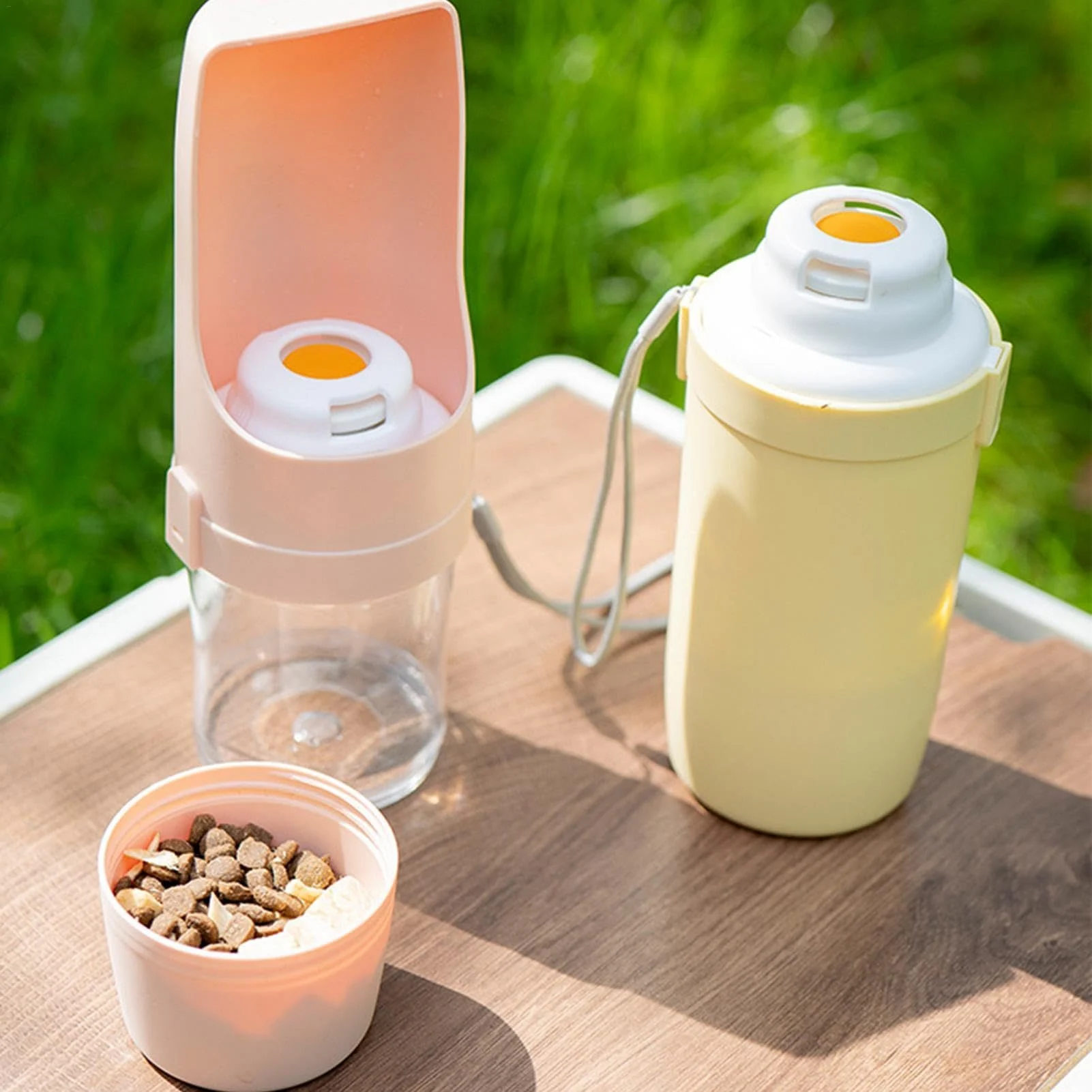 2 in 1 Travel Dog Water Bottle Pet Water Dispenser - Image 3