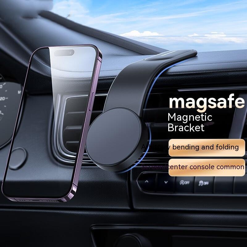 Magnetic Car Phone Holder with 15W Wireless Charger - Image 9