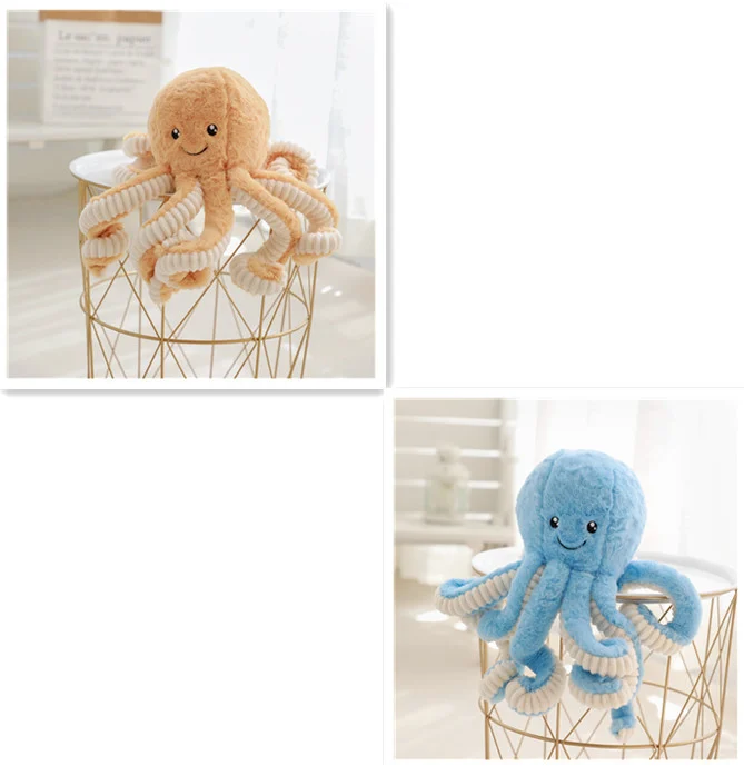 Lovely Simulation Octopus Pendant Plush Stuffed Toy - Image 6