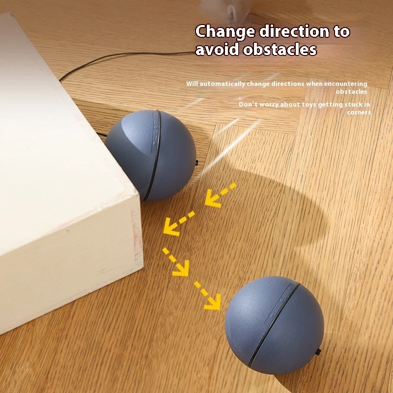 Cat Toys Mouse Teaser Ball Funny Moving Toy for Pets - Image 4
