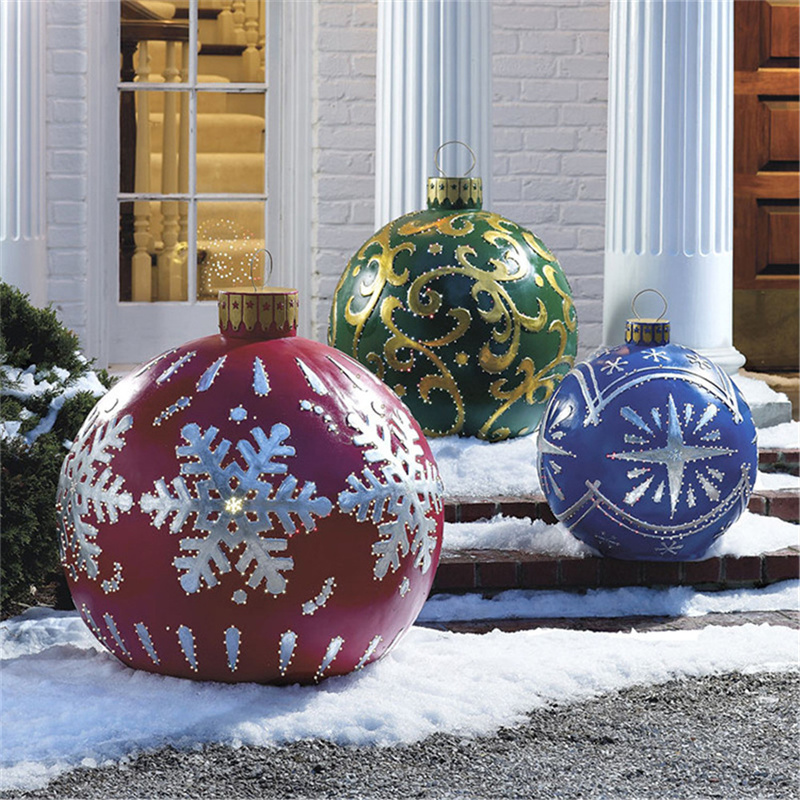 Christmas Ornament Ball Outdoor Pvc 60CM Inflatable - Image 6