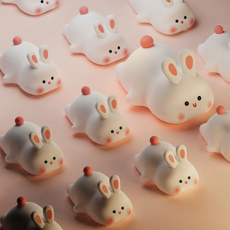 Cute LED Night Light Touch Sensor Cartoon Kid's - Image 8