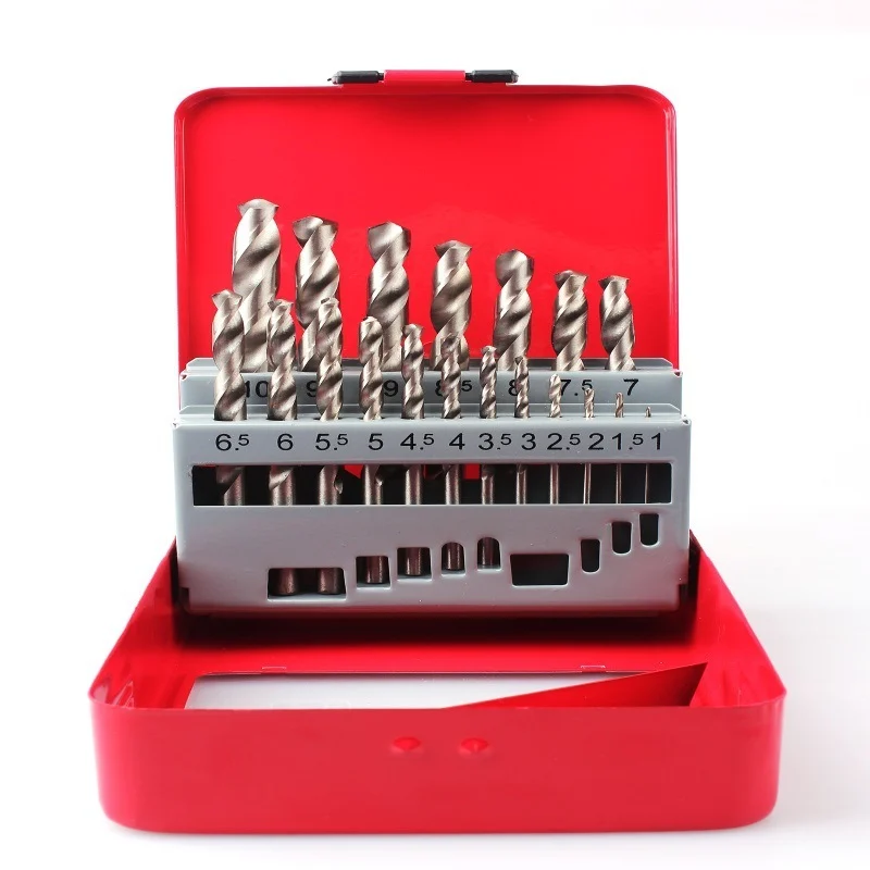 19 25-piece Set of Twist Drill Bits for Wood Board Thin - Image 5