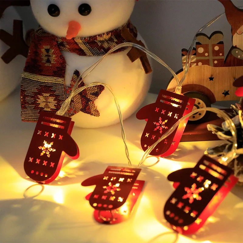 Christmas LED Light String Santa Claus Elk Snowman Xmas - Image 6