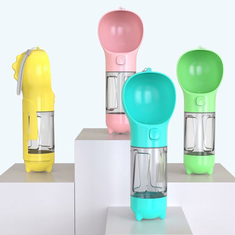 300 500ml Portable Multifunction Dog Water Bottle Food - Image 2
