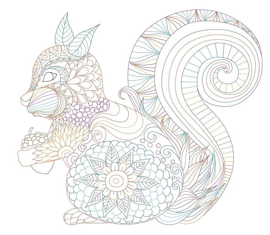Quilted Paper Painting Material Package Slot Series - Image 6