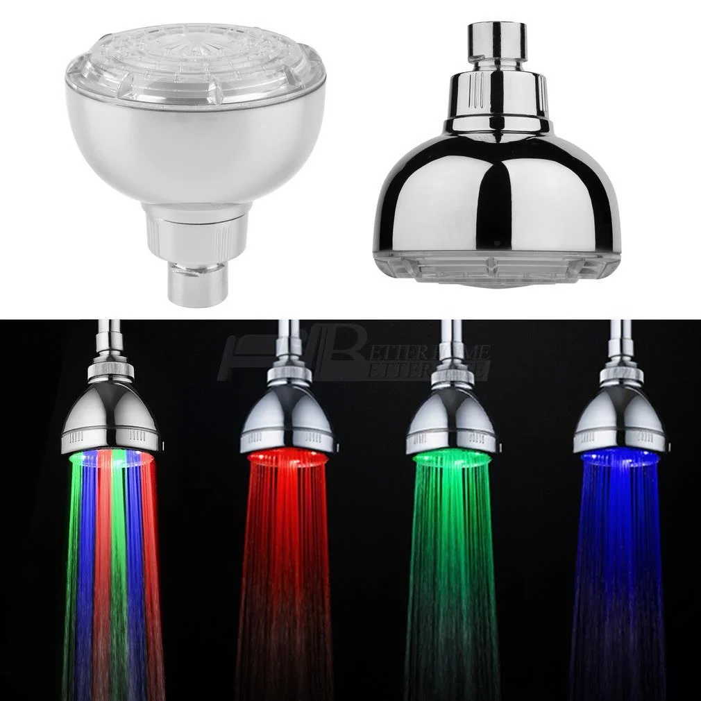 Romantic LED Shower Head Pressurized Water Saving