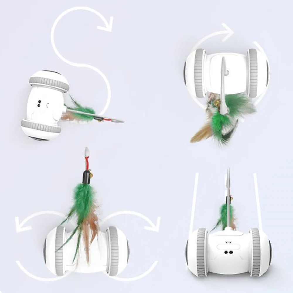 Interactive Cat Toy with Interchangeable Heads Pet - Image 2