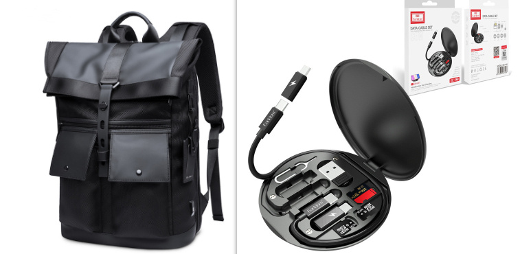 Men's Travel Bag Laptop Backpack Anti-theft Waterproof - Image 8