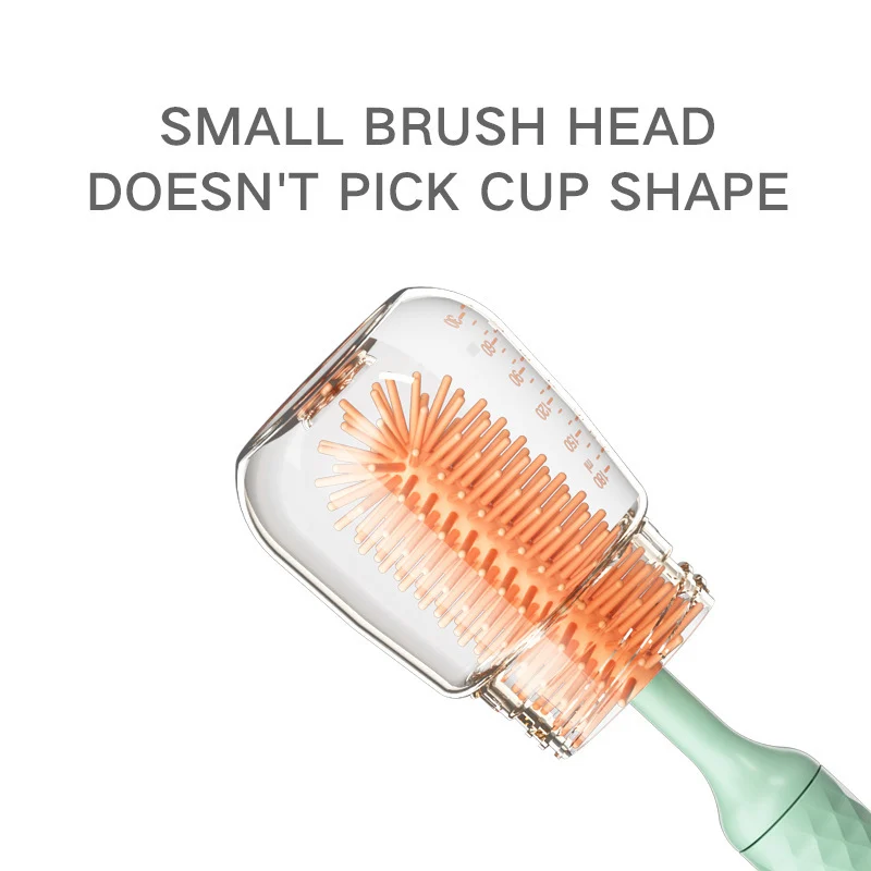 Electric Silicone Bottle Brush 360 Degree Rotating Baby - Image 5