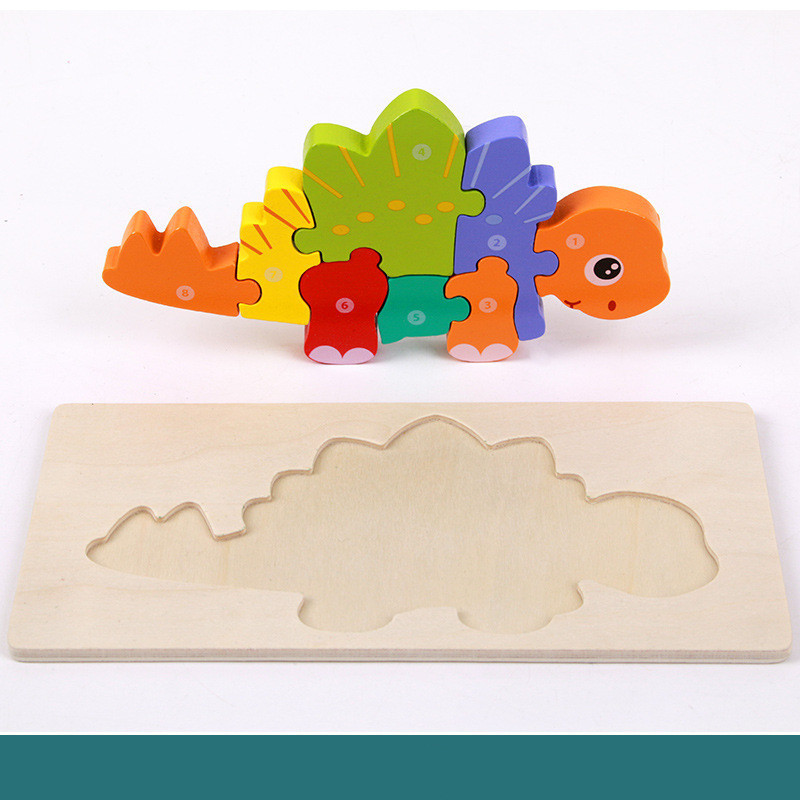Children's Educational Toys Wooden Three-dimensional - Image 2