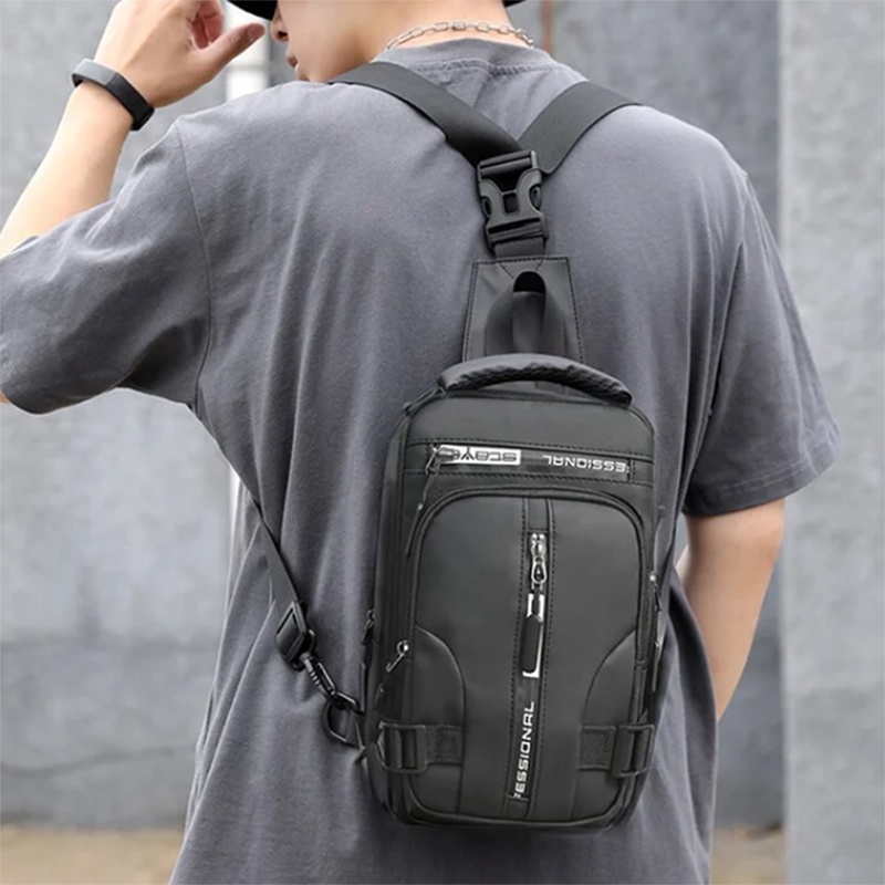 Crossbody Bags Men Multifunctional Backpack Shoulder - Image 3