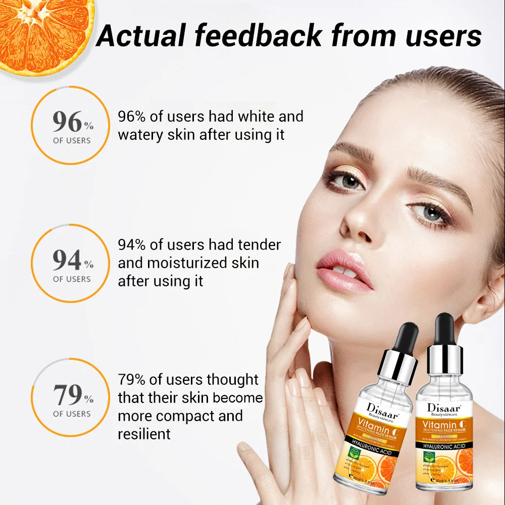 Hyaluronic Acid Vitamin C Face Serum Whitening - Image 3