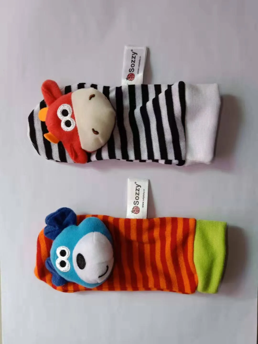 0-12 Months Soft Animal Rattle Infant Newborn Plush - Image 9