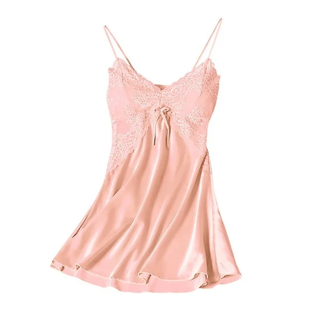 Pijamas Women Pajamas Sexy Lingerie Satin Pajamas Lace Night - Image 9