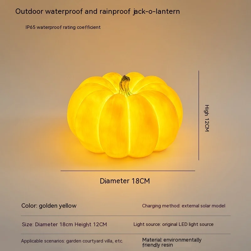 Outdoor Solar Pumpkin Lights Rural Farm Creative - Image 10
