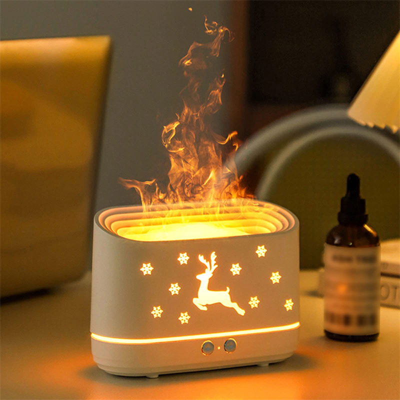 Elk Flame Humidifier Diffuser Mute Household Atmosphere - Image 2