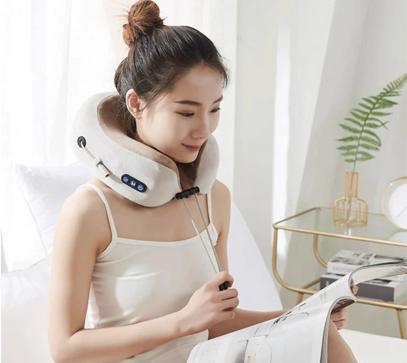 U Shaped Massage Pillow Neck Massage Device Electric