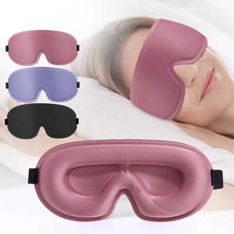 Blackout Eye Mask 3D Deep Contoured Sleep Mask Lash
