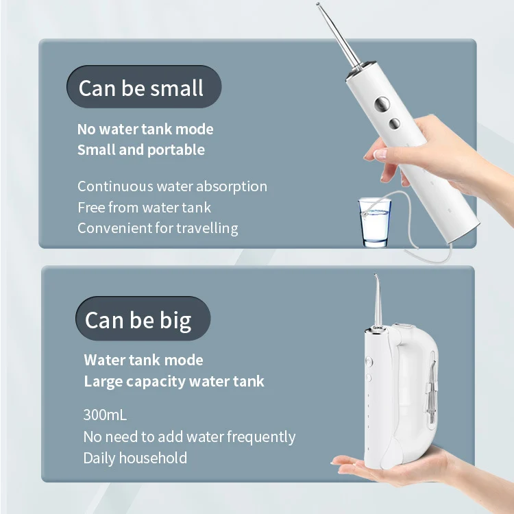 Portable Oral Irrigator 300ml Large Water Electric - Image 6