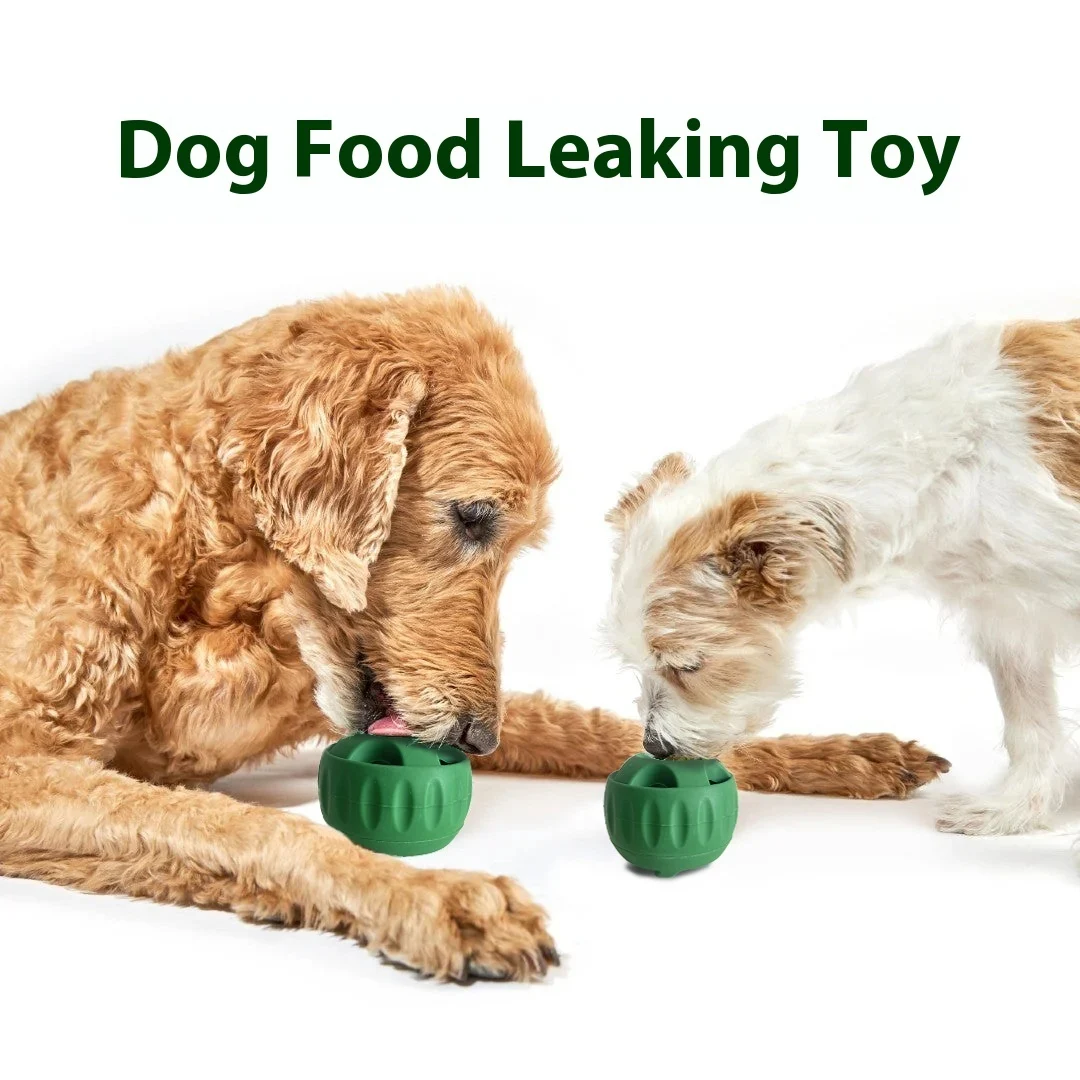 Dog Silicone Slow Tableware Molar Food Leakage Toy Pet