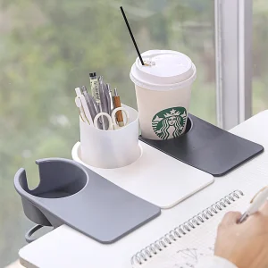Multi-purpose Large Plastic Desk Cup Holder Tableside