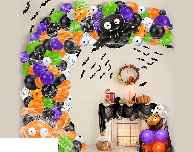 Halloween Party Decor Latex Balloons Set - Image 9