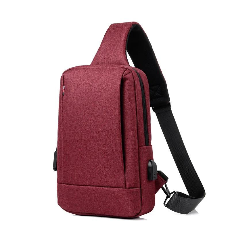 Men Chest Bag Shoulder Bags Crossbody Sling Backpack - Image 10